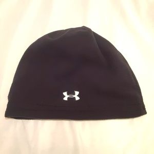 UNDER ARMOUR Black Beanie Hat - Colorado University Denver. One Size